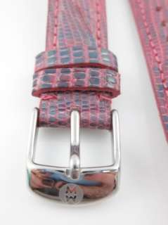 NEW MICHELE Teju Pink Iridescent Wrist Watch Band  
