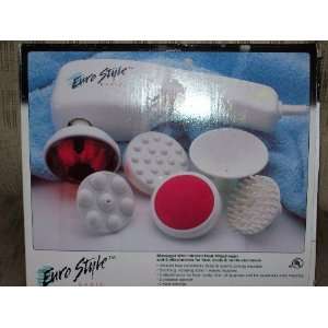 Euro Style Basic Hand Held Massager w/Infrared Heat Attachment & 5 