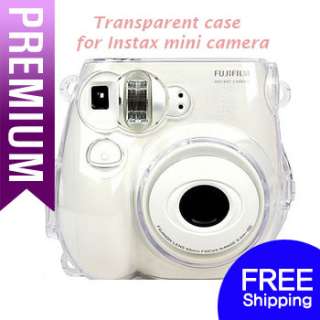 New Transparent case for Fuji Instax Mini Camera 7S 7  