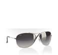 ray ban silver metal aviator sunglasses