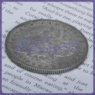 One Morgan Dollar Magic Mystery Trick Coin Novelty Copy  