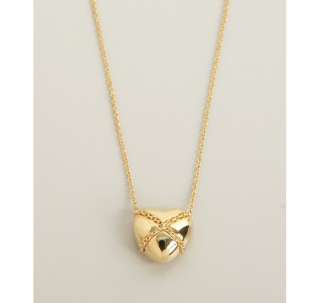 Tiffany & Co. Tiffany & Co. gold Chained Heart pendant necklace