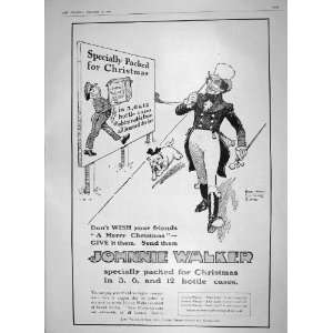    1910 ADVERTISEMENT JOHNNIE WALKER SCOTCH WHISKY