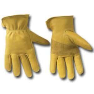   Glove with Keystone Thumb and Shirred Wrist   Extra Large Automotive