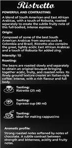 NEW 50 RISTRETTO Nespresso Espresso Capsules Coffee Machine Pods 