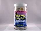 Womens Daily Multi Vitamin Packs   30 day supply