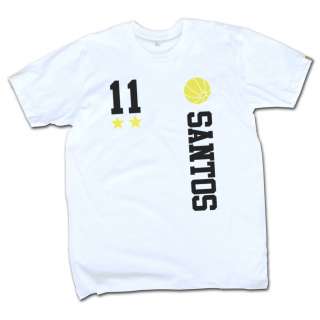 Santos FC Soccer Football T Shirt Jersey NEYMAR PELE  