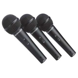 Behringer XM1800S Dynamic Cardioid Microphones (Set of 3)  