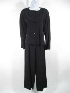 MAX MARA Black Blazer Pants Suit Outift Sz 6  