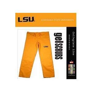 Louisiana State (LSU) Tigers Scrub Style Pant from GelScrubs (with LSU 