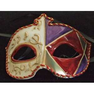   Venetian Mask Mardi Masquerade Halloween Costume 