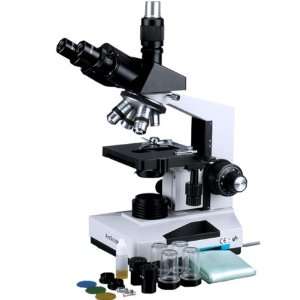 40X 1600X Medical Vet Compound Microscope W Camera  