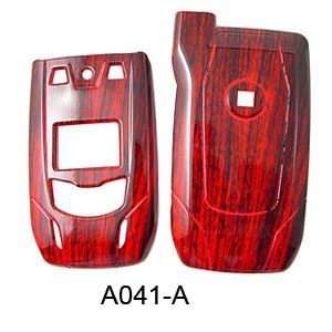 Motorola Nextel i880 Rose Wood Hard Case/Cover/Faceplate/Snap On 
