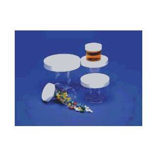  PSW4C 58 Polystyrene Wide Mouth Jars. FDA compliant, crystal clear 