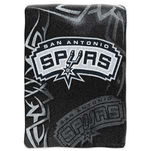 San Antonio Spurs Royal Plush Raschel NBA Blanket (800 Series) 60 x 