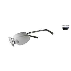  Nike Levanto Rimless P Shiny Gunmetal Sunglasses with Grey 