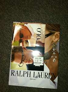 POLO RALPH LAURENT DISPLAY POSTER/PICTURE SUNGLASSES COUNTeR 3 CARD 