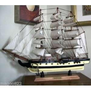 USS Constitution Ship Model ~ Old Ironsides Tall Ship Nautical Decor 