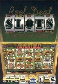 Reel Deal Slots Nickels & More! PC CD coin slot machine vegas gambling 