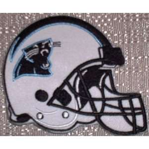  NFL FOOTBALL CAROLINA PANTHERS HELMET EMBROIDERED PATCH 