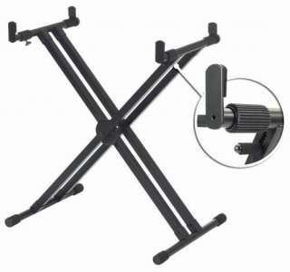   Professional Double Braced X Style Keyboard Stand 086792289427  