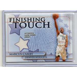    06 Topps Finishing Touch Relics Marcus Camby #MC NM MT Jersey Card