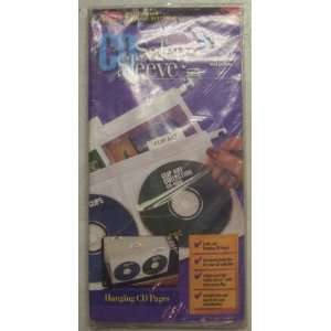   PK Hanging CD Storage pages (Holds 10 CDs and jackets) Electronics