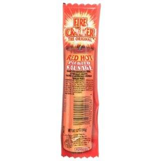   Cracker The Original Red Hot Pickled Sausages (Pack of 30) by Penrose