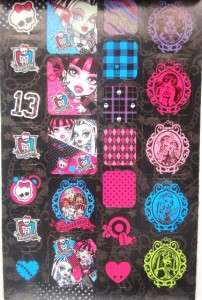 NEW* MONSTER HIGH * Party 1 Sticker Booklet 214 stickers  