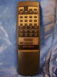 OPTIMUS STEREO SYSTEM 744 REMOTE CONTROL REPLACEMENT  