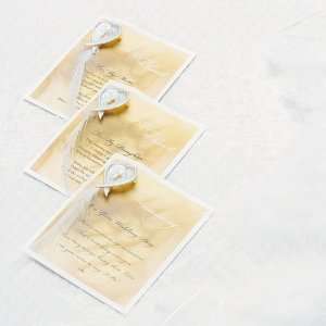  Gifts from the Heart Poetry Card   The Wedding Angel 