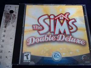 The Sims Double Deluxe 2 DISC (PC, EA Games 2003 TEEN)  