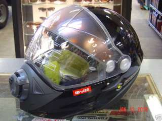 BRP Ski Doo BV2S Snowmobile Helmet Gloss Black Small  