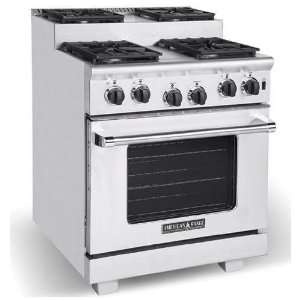 American Range ARR 304ISNG 30 Pro Style Range with 4 Burners Step Up 