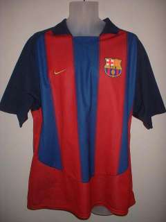   Vintage Nike Football Soccer Shirt Jersey Uniform XAVI No6 45 47 XL