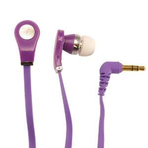   Stereo Earphones High Quality Headphone for iPod iPhone  MP4 Purple