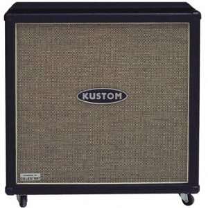  Kustom Quad 4x12 Straight Guitar Speaker Cabinet Musical 