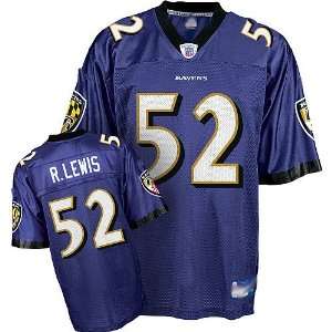 Jerseys Baltimore Ravens 52 Ray Lewis Purple Authentic Football Jersey 