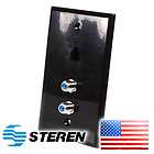 STEREN RJ11 & 2 F Jack 2.5GHz Phone/TV Wall Plate Brown