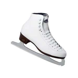  Riedell 115 RS White Ladies Figure Ice Skates with GR4 