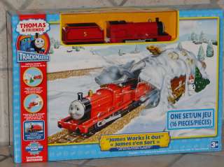 THOMAS & FRIENDS TRACKMASTER JAMES WORK IT OUT  