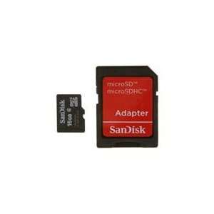  SanDisk 16GB Micro SDHC Flash Card w/ Adapter Electronics