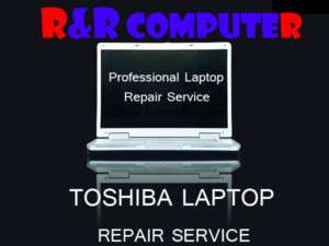 Toshiba Satellite A205 A210 Laptop Motherboard Repair  