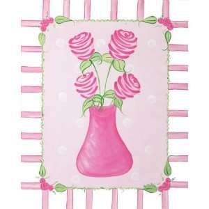  Shabby Chic Roses I Framed Art: Home & Kitchen