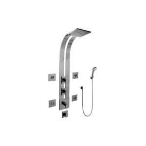    SN T Square Thermostatic Ski Shower Set with Bo