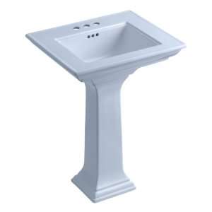   Memoirs Pedestal Lavatory with Stately Design and 4 Centers, Skylight