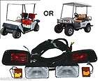 EZGO Marathon/ST Golf Cart HEAD & TAIL LIGHT Kit 1988 1994