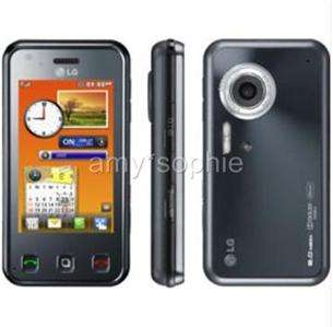 New BLACK LG KC910 Renoir Unlocked 8MP 3G Cell Phone  