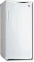 Igloo   6.9 Cu. Ft. Upright Freezer   White (For parts or repair 