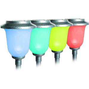  Solar Powered Color Changing Chalice Path Light Y68224 